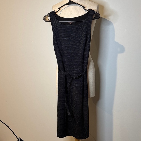 Phase eight Elegant Black Midi Dress with Belt - Picture 1 of 3